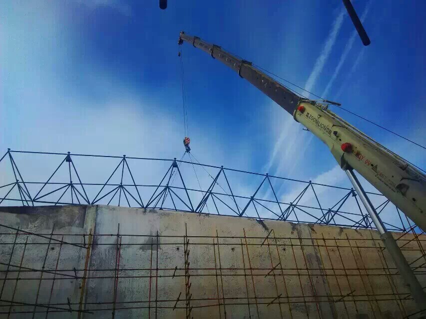 丰县食堂网架结构工程